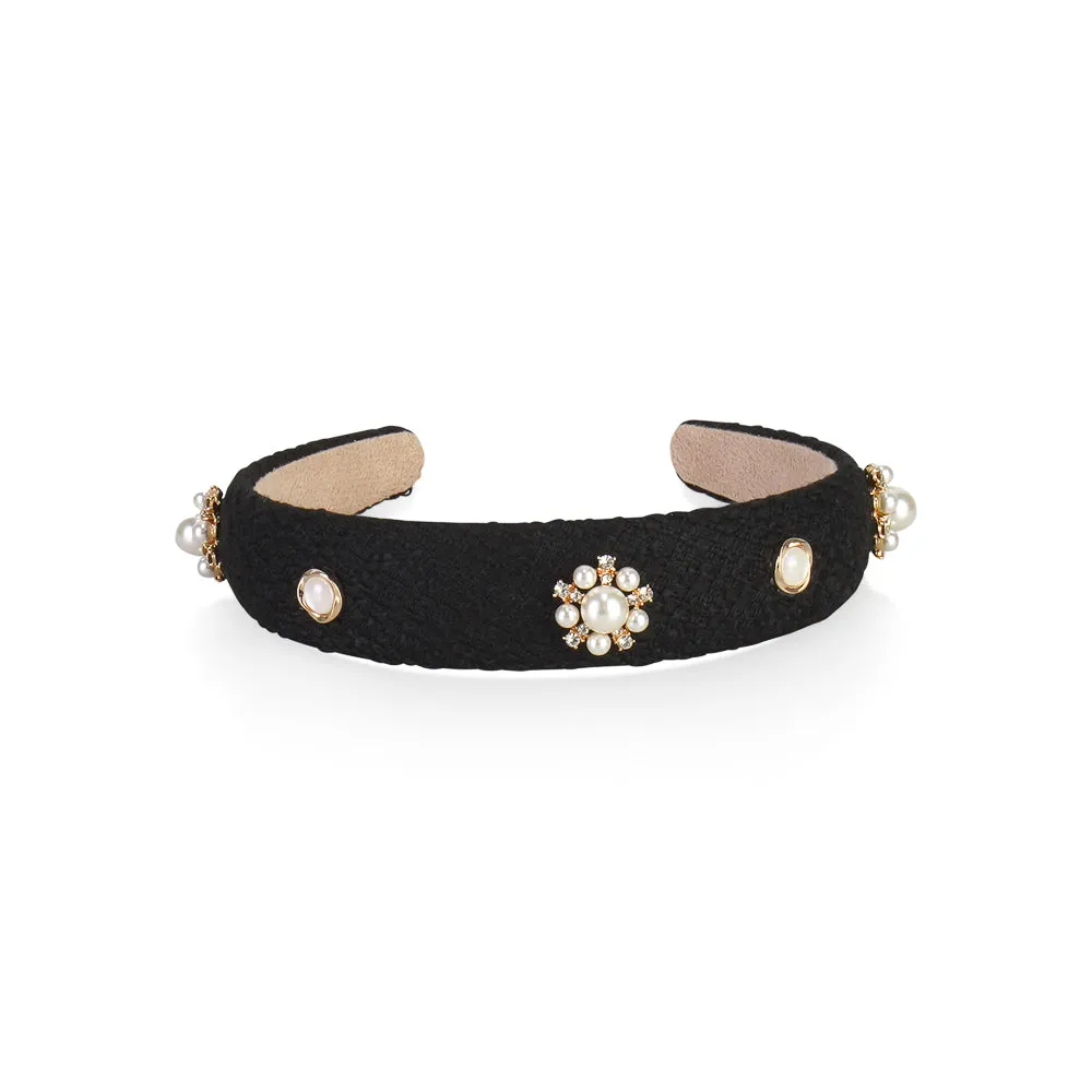 LUXE TWEED FANCY HAIRBAND