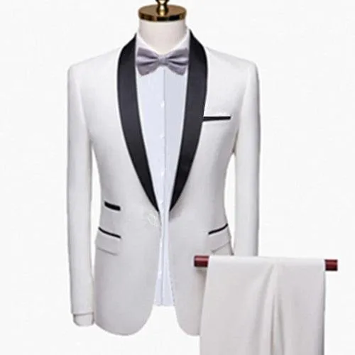 Men Autumn Wedding Party Three Pieces Jacket Trousers Set Large Size 5XL 6XL Male Blazer Coat Pants Vest Fashion Slim Fit Suit