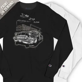 Men's Champion Long Sleeve Shirt "Detroit Smoke II"