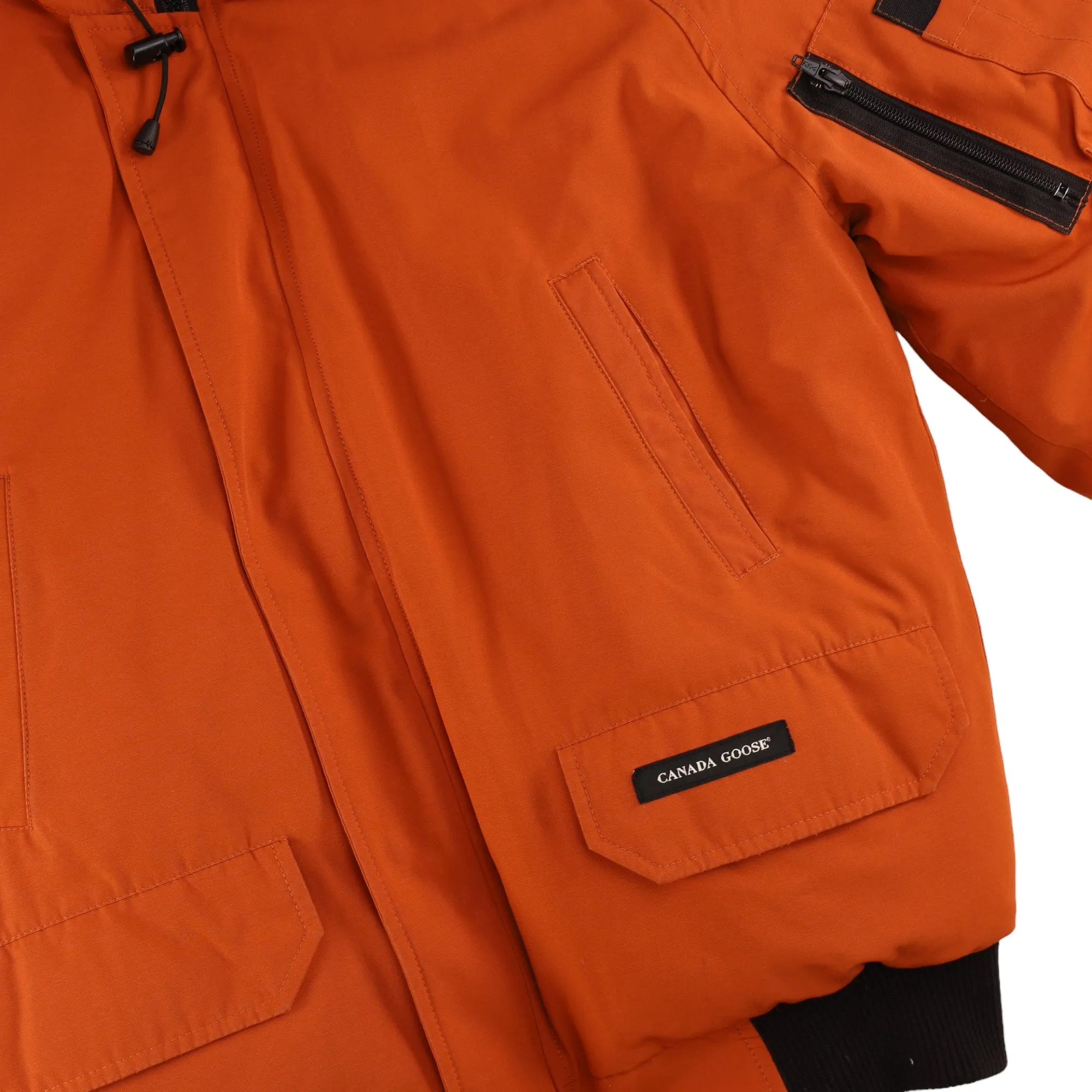 Men's Chilliwack Bomber Down Jacket Burnt Orange Size M