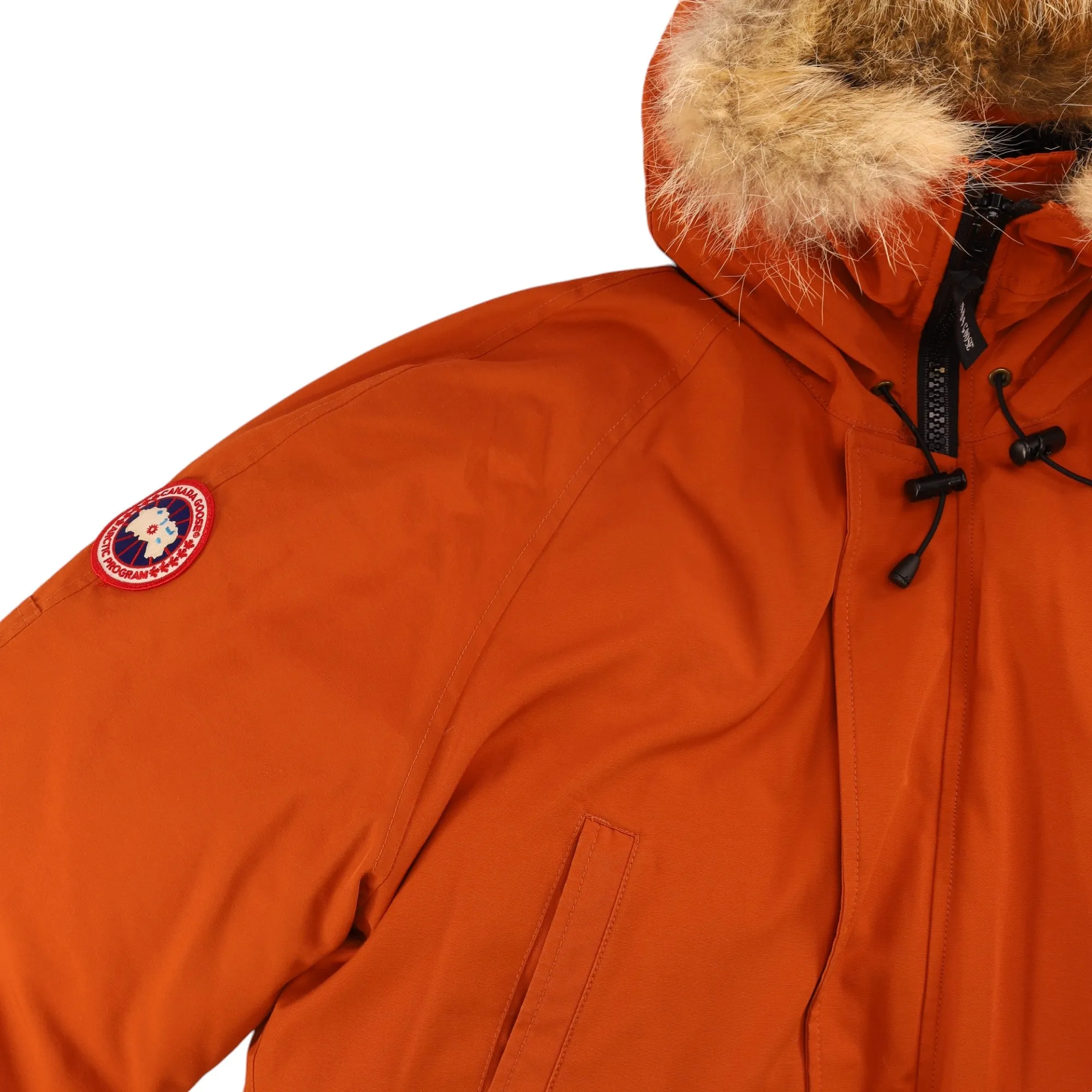 Men's Chilliwack Bomber Down Jacket Burnt Orange Size M