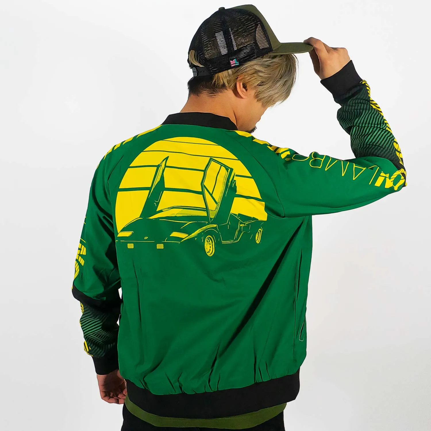 Men's GT Bomber Jacket - Tractor Green Size Medium