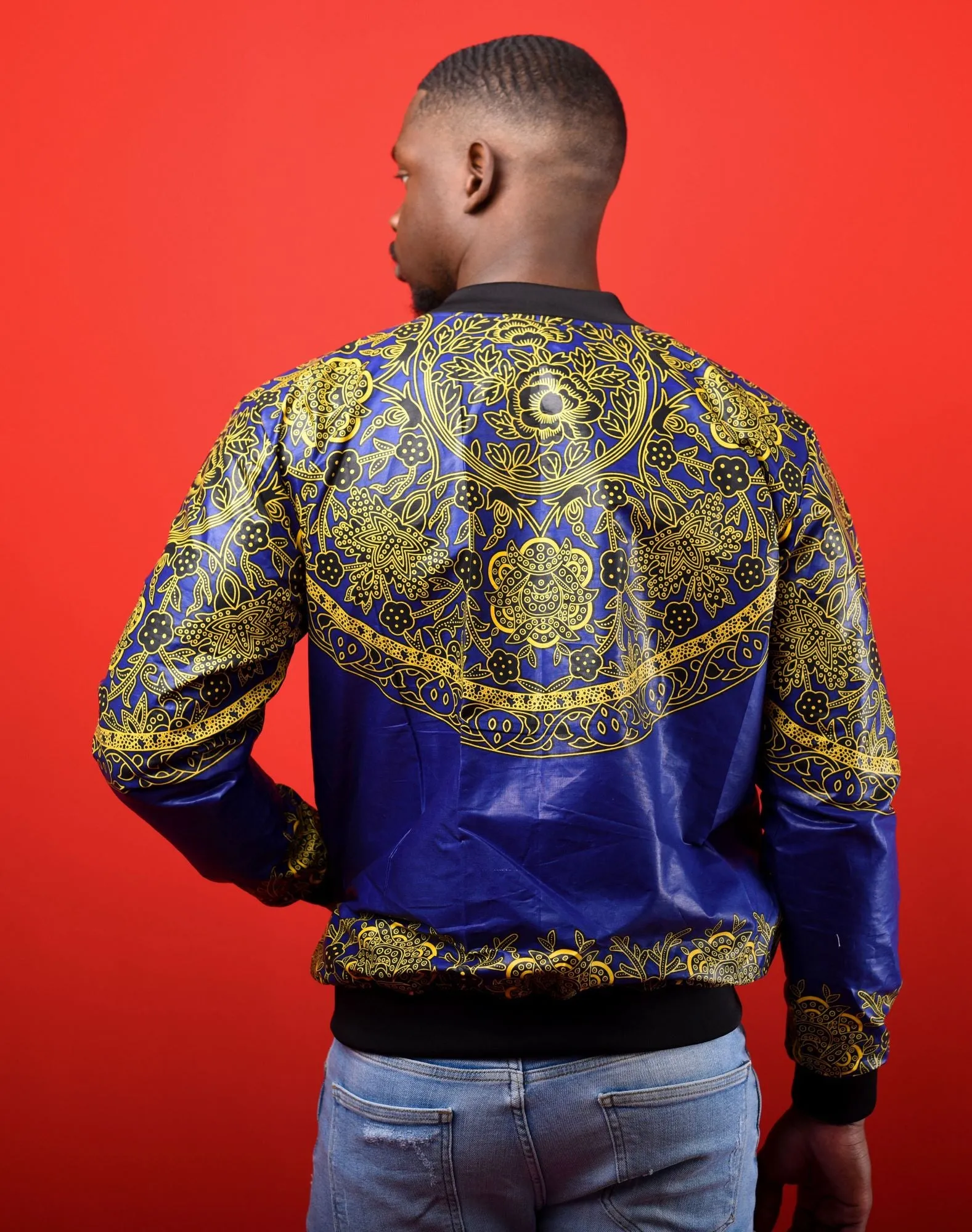 Men's -  Mandala Summer Bomber Jacket