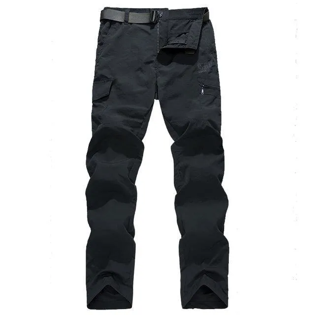 Men's Military Style Cargo Pants Men Summer Waterproof Breathable Male Trousers Joggers Army Pockets Casual Pants Plus Size 4XL