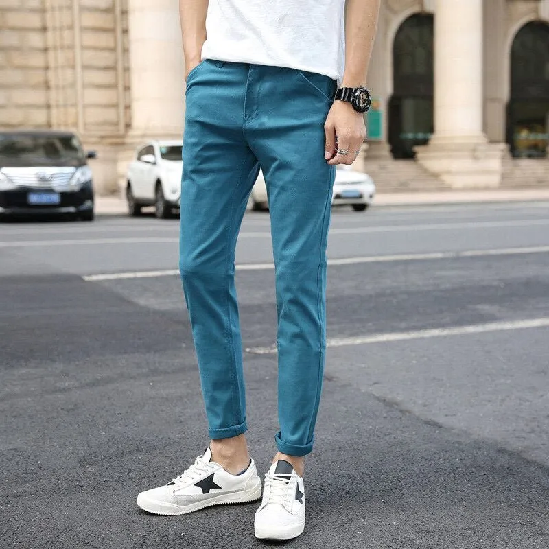 MRMT  Brand New Casual Men's Trousers Stretch Men Trousers Pants for Male Skinny Small Feet Man Trouser Pant Mens Clothing