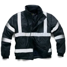 Navy Bomber Security Jacket EN 343