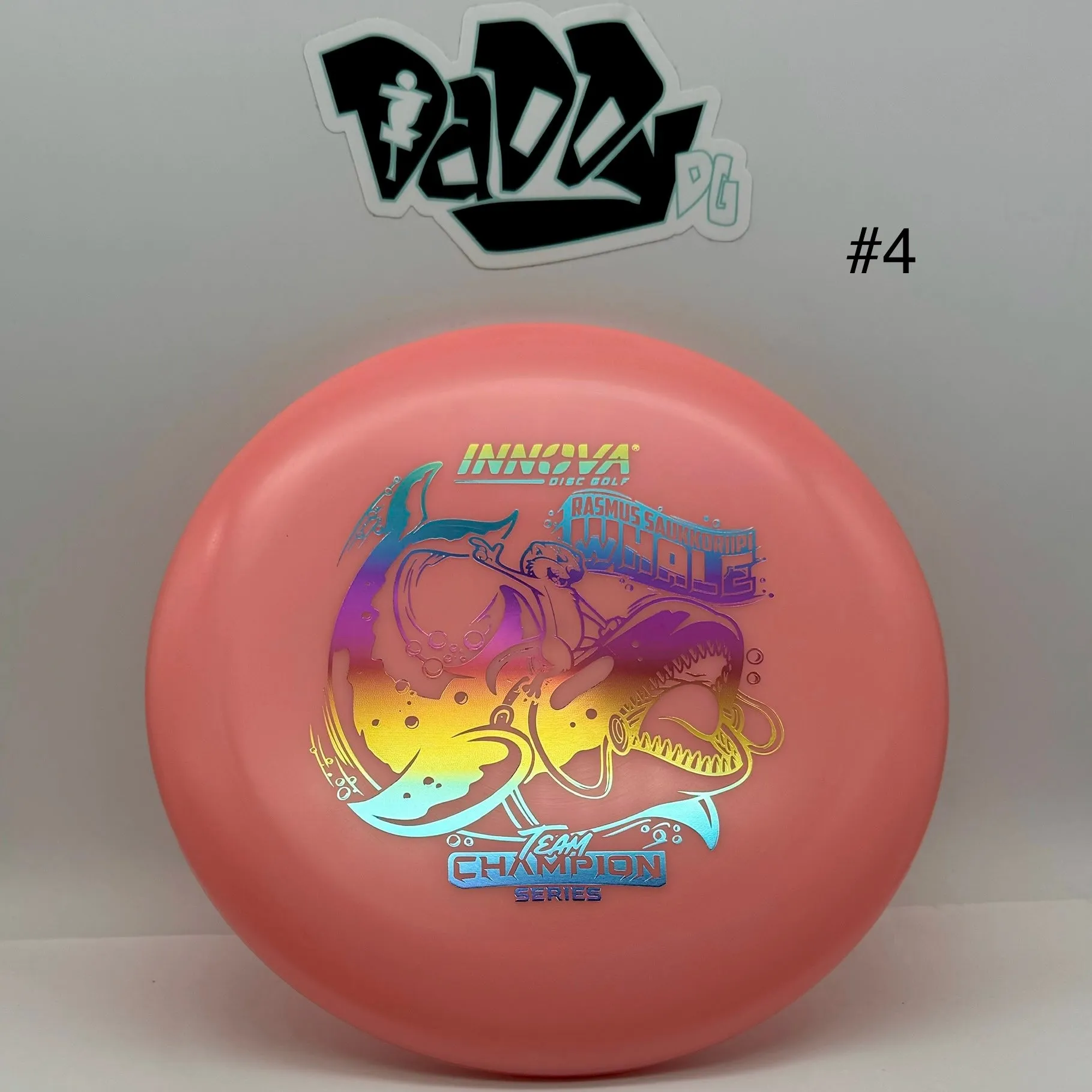 ****NEW Innova Proto Glow Champion Whale Rasmus Saukkoriipi 2024 Team Series Putt & Approach