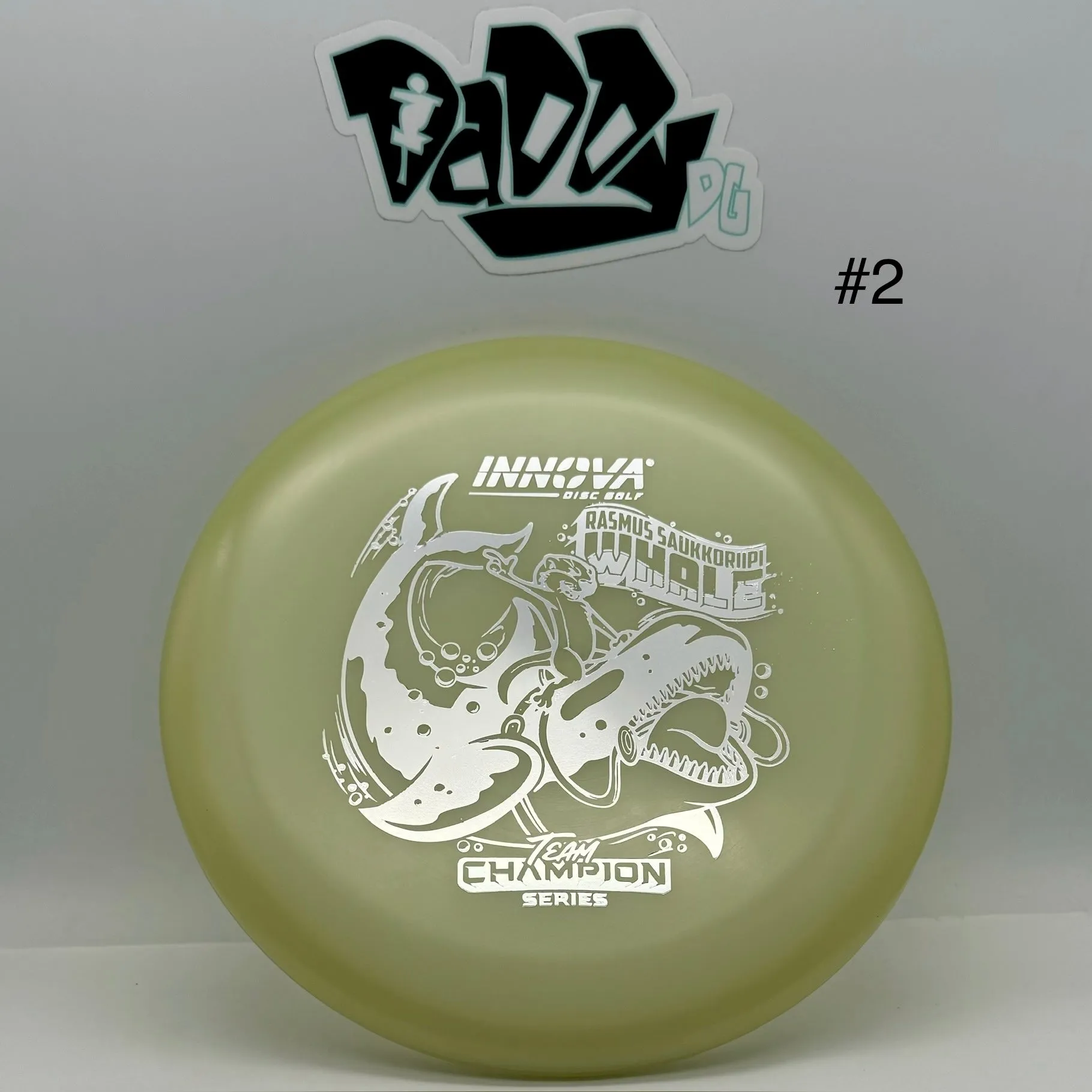 ****NEW Innova Proto Glow Champion Whale Rasmus Saukkoriipi 2024 Team Series Putt & Approach