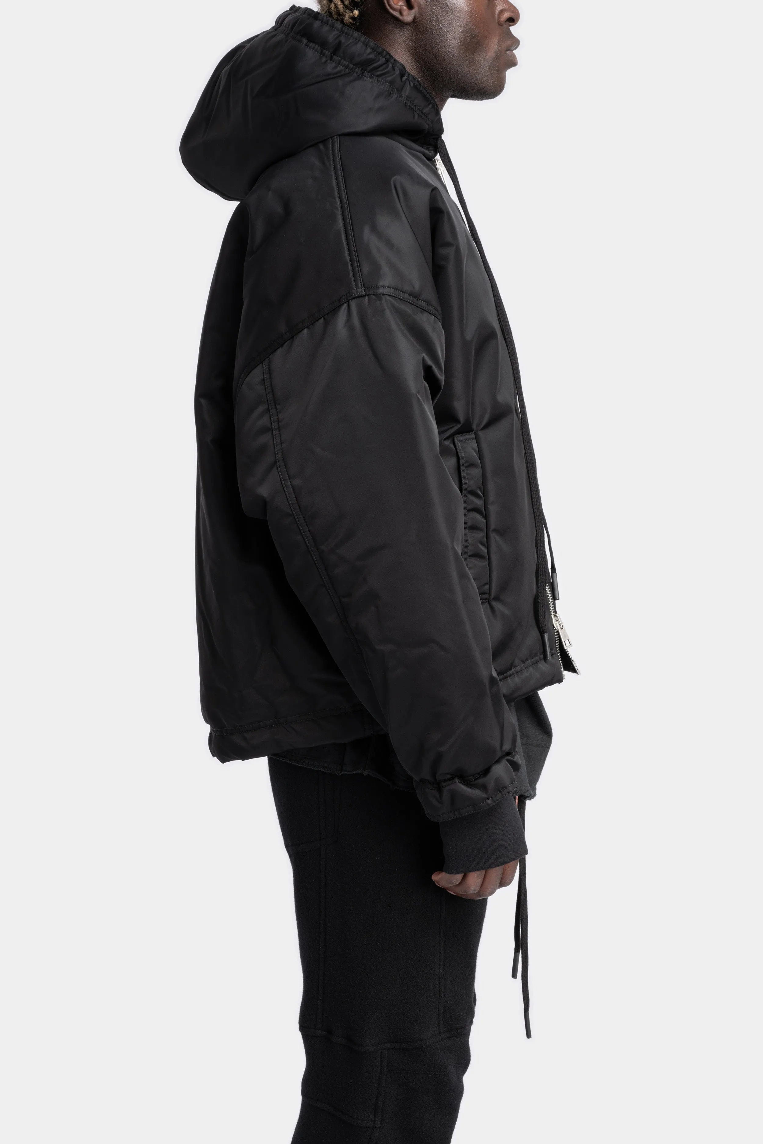 Padded bomber jacket