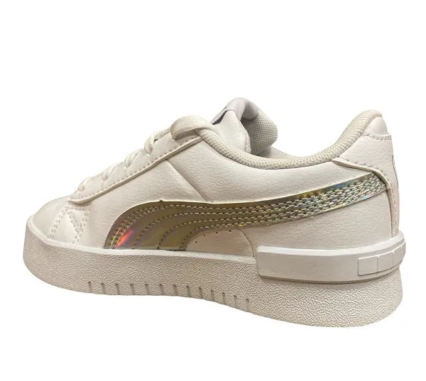 Puma girls' sneakers Jada Rainbow Ps 362663 01 white silver