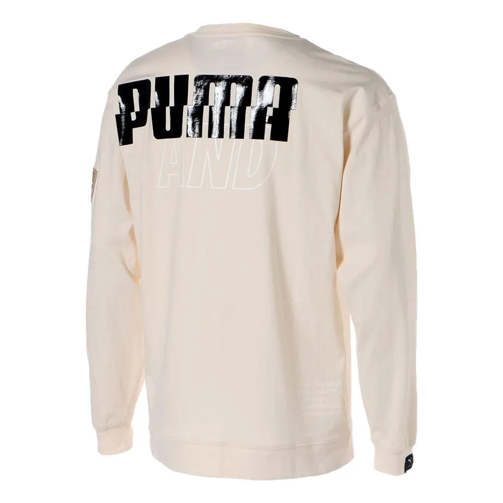 PUMA PUMA X WIND AND SEA_LS TEE-CREAM