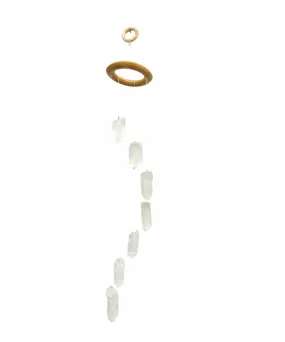 Quartz Point Wind Chime Mobile