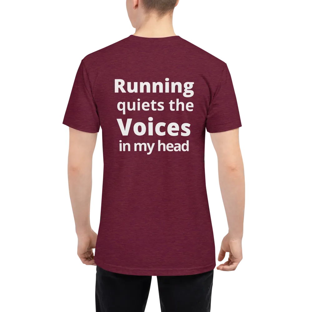 Running Quiets the Voices Track Shirt