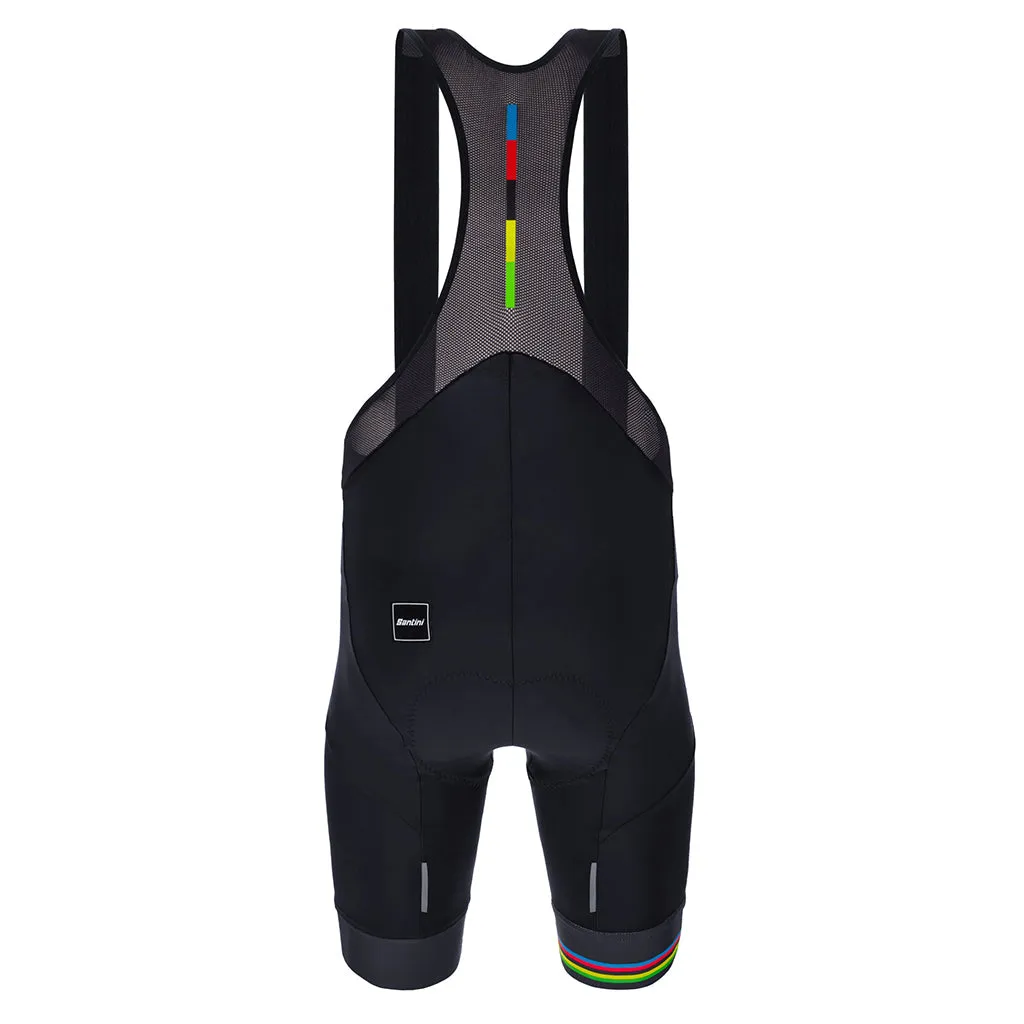 Santini UCI World Champion Bibshorts - Black