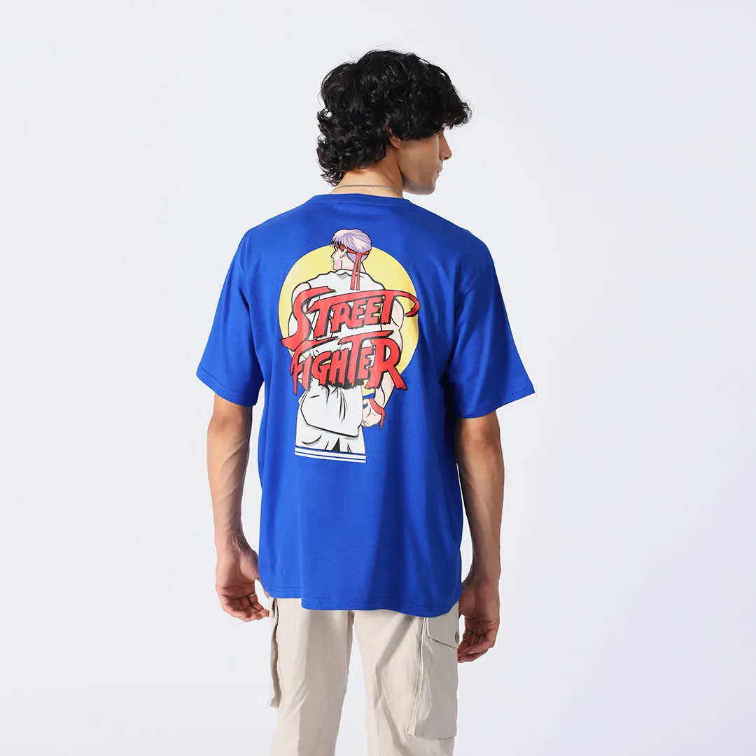 SF Champion Edition Oversized T-shirt Royal Blue