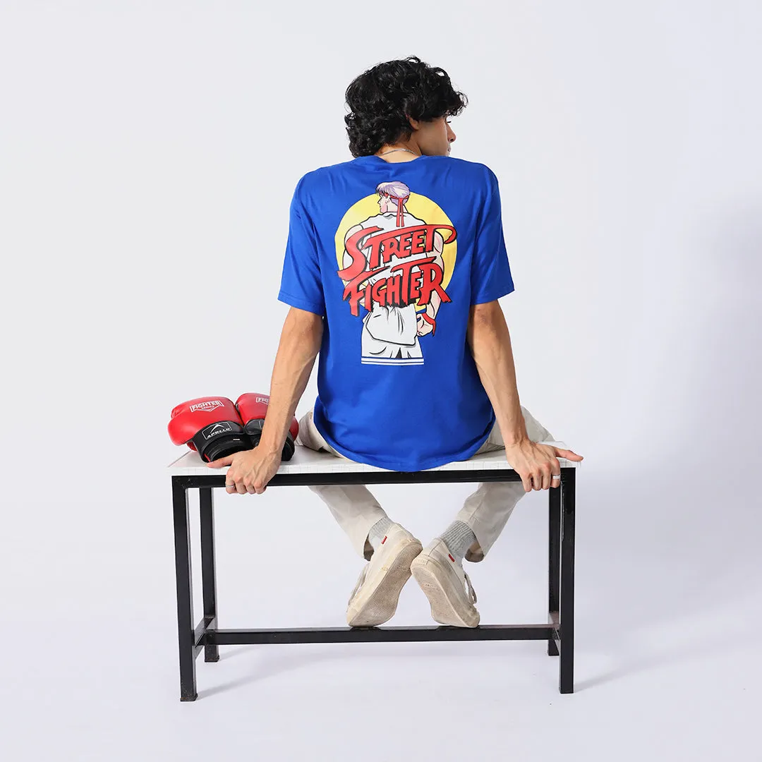 SF Champion Edition Oversized T-shirt Royal Blue