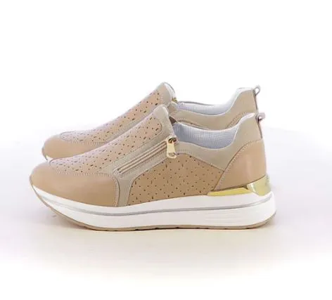 SNEAKERS SABBIA ZIP