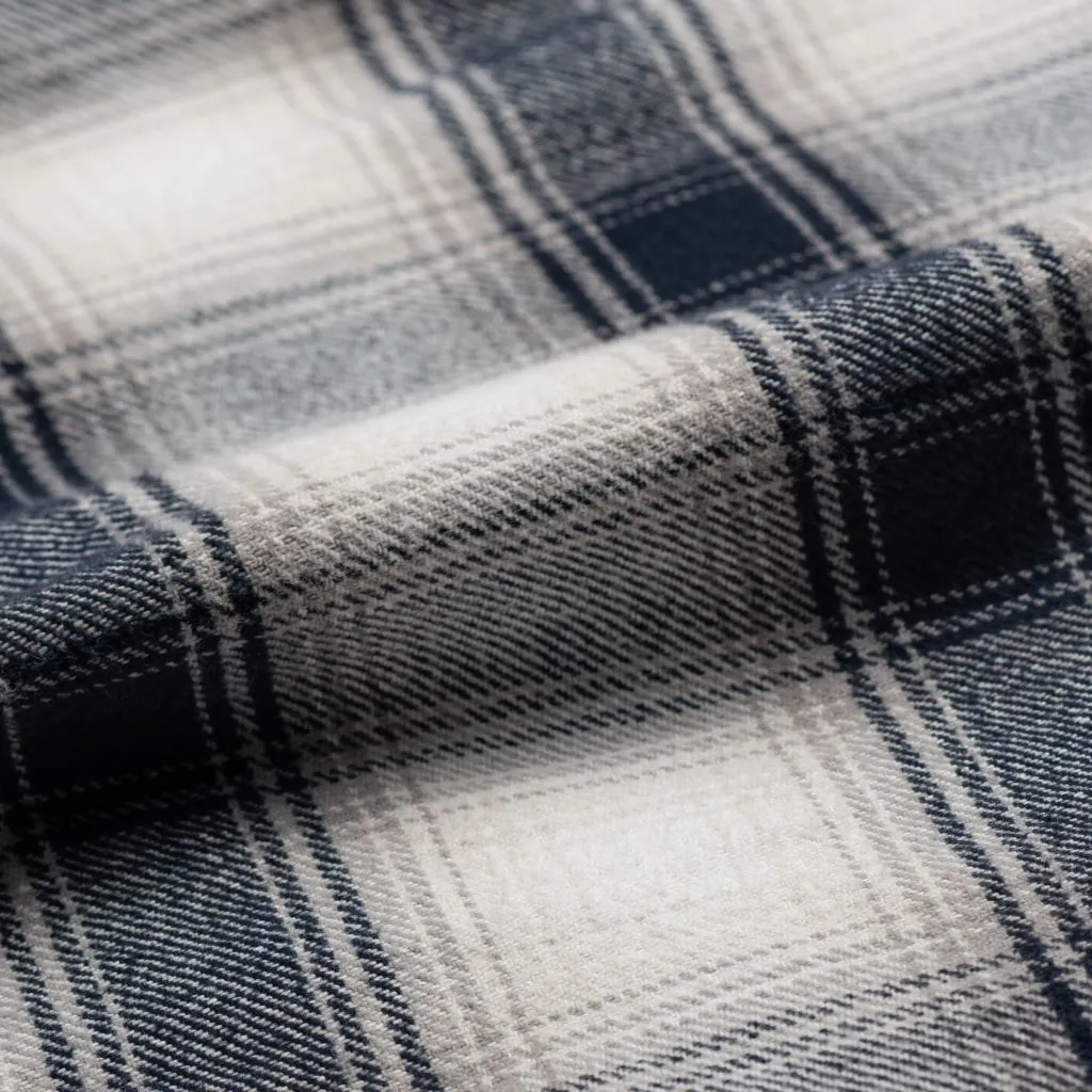 Summit Flannel Shirt | Coastal Blue