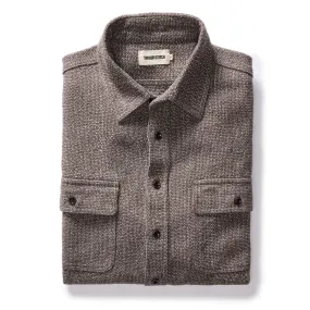 The Ledge Shirt in Granite Linen Tweed