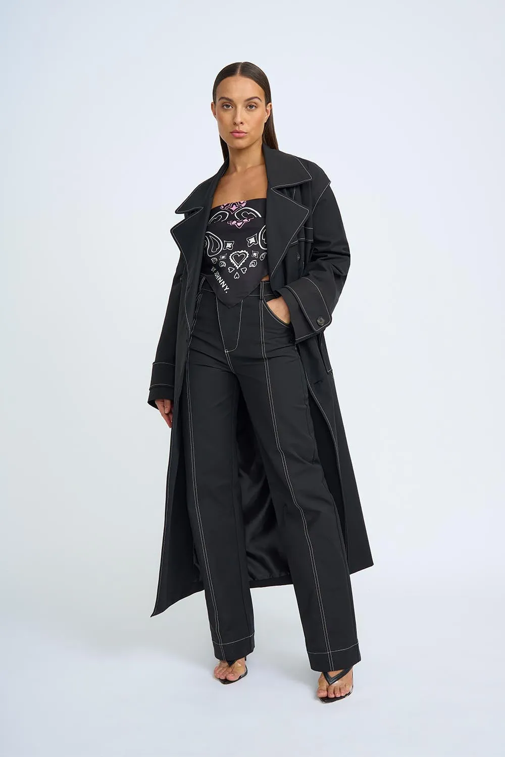 The Midnight Trench | Final Sale - Black Ivory