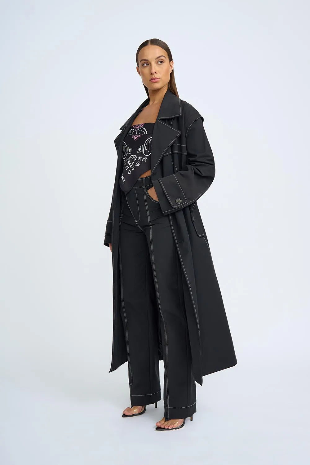 The Midnight Trench | Final Sale - Black Ivory