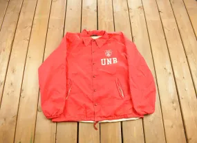 Vintage 1960s Champion University Of New Brunswick Windbreaker Jacket / Streetwear / 60s Light Jacket / Vintage Windbreaker