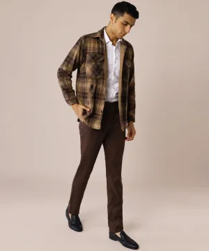 Walnut Tweed Overshirt