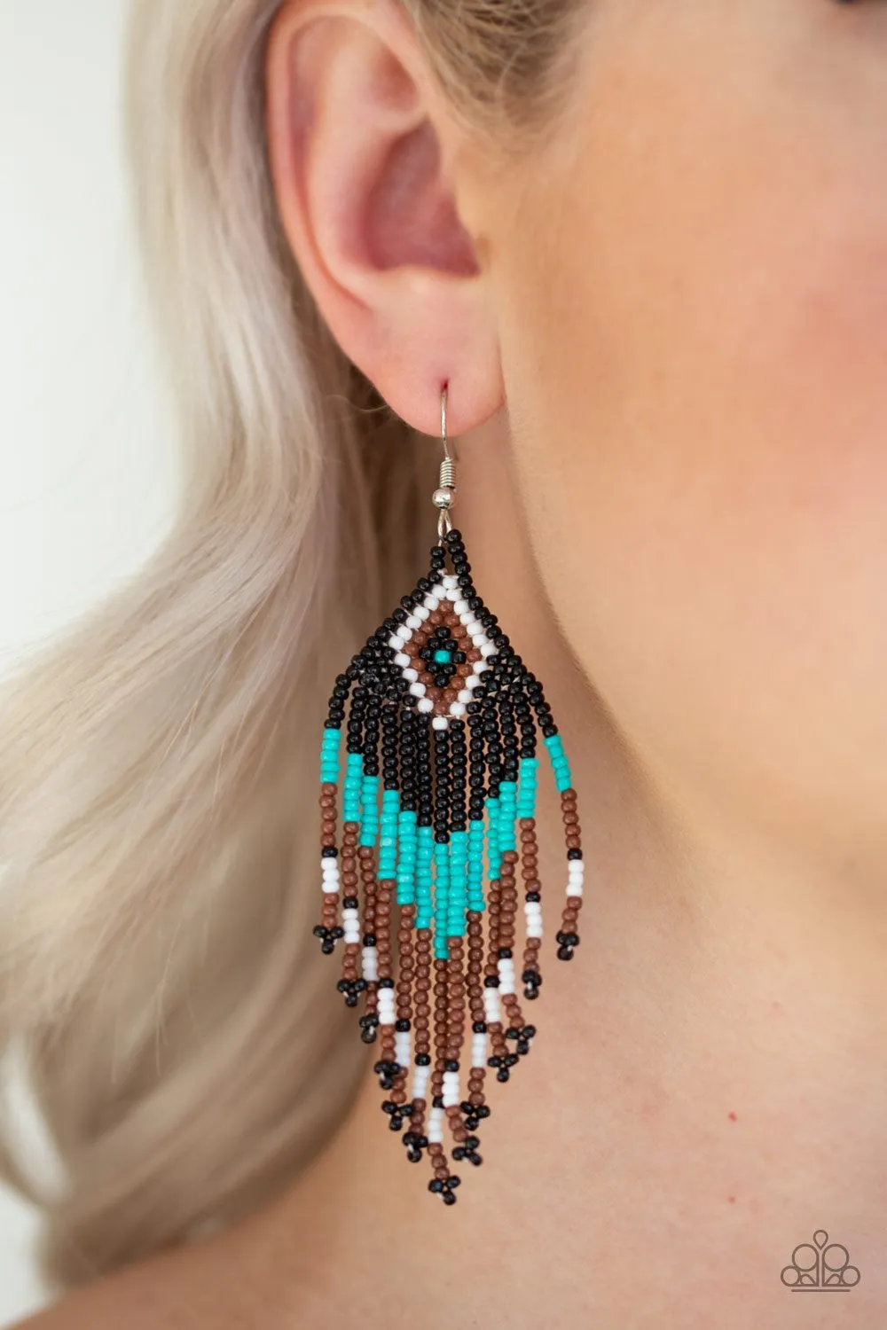 Wind-Blown Wanderer Paparazzi Earring