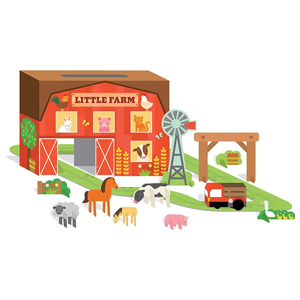 Wind-Up   Go Playset - Little Farm