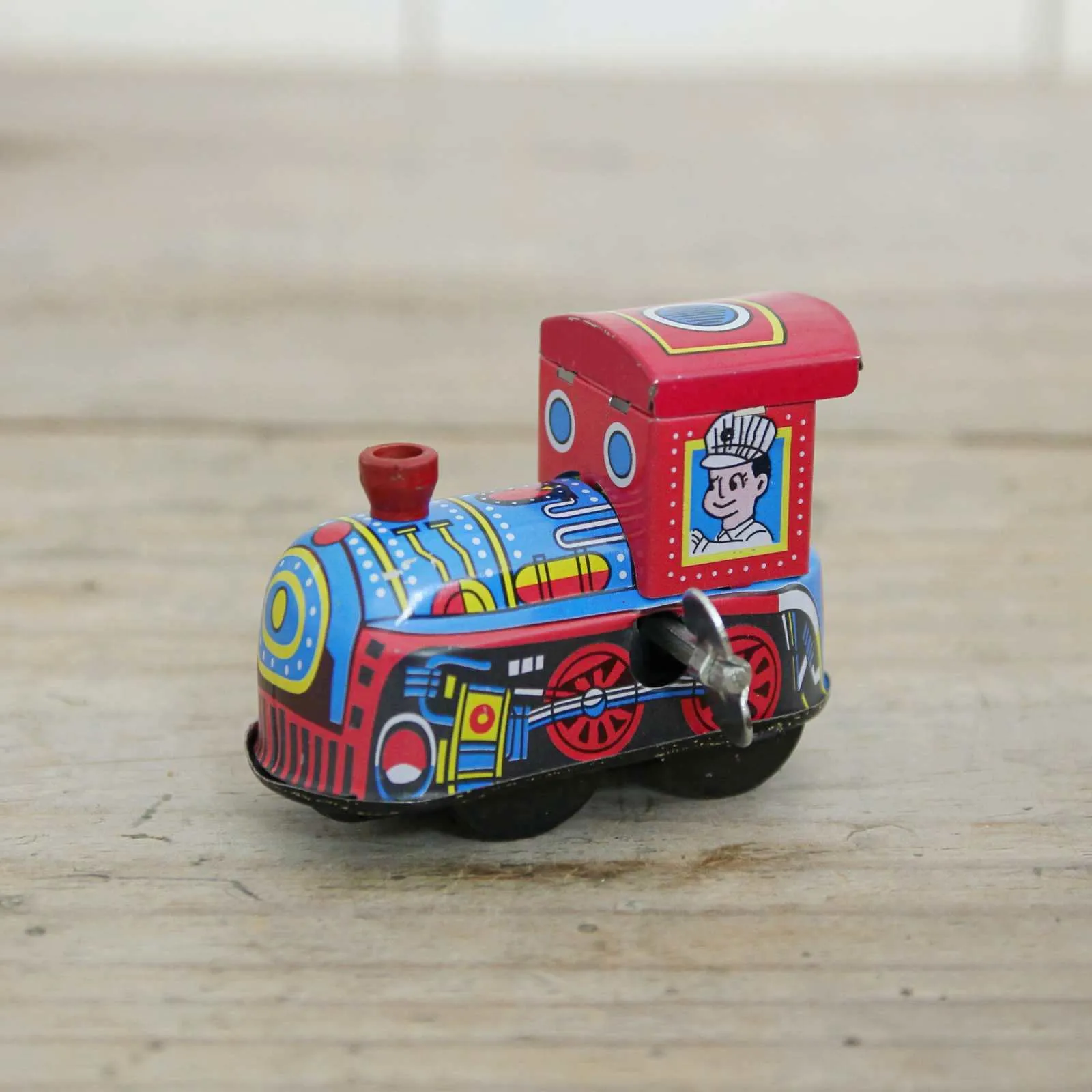 Wind-Up Toy Train