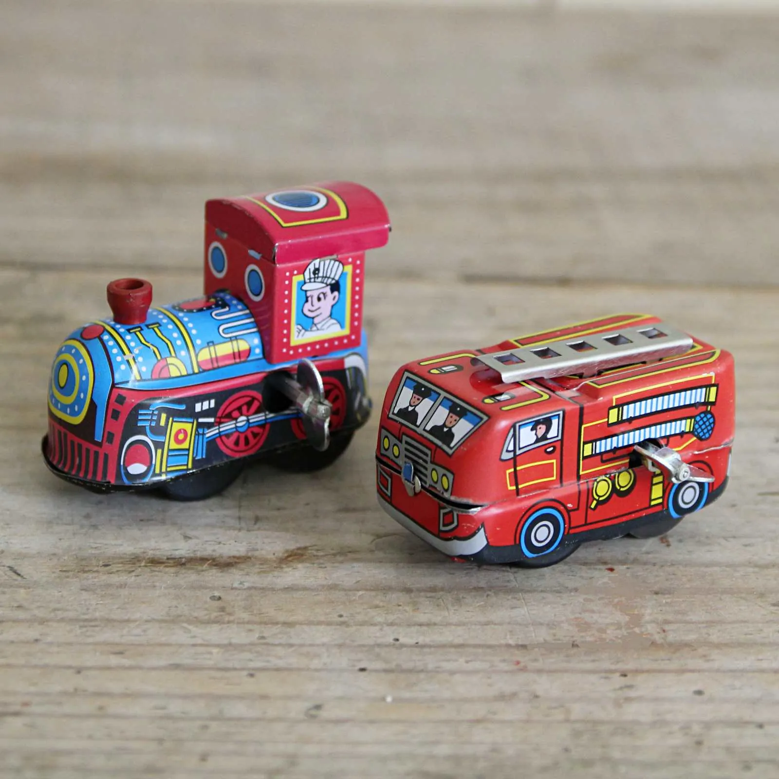 Wind-Up Toy Train